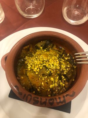 Wintery parmigiana at Monsù in Naples