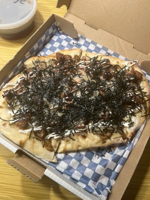 Okonomiyaki pizza   at Bo Tree Plant-Based Cuisine in Unionville