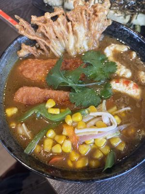 Ramen curry   at Bo Tree Plant-Based Cuisine in Unionville