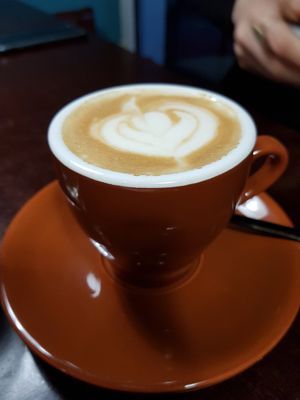 Cappuccino at Yong Indochina Suppenbar in Trier