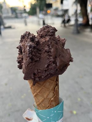   at Kremet Gelateria in Cagliari