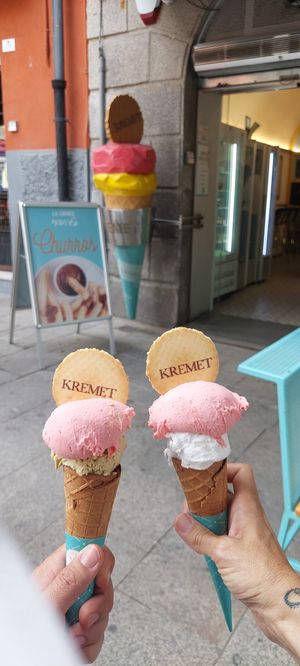  at Kremet Gelateria in Cagliari