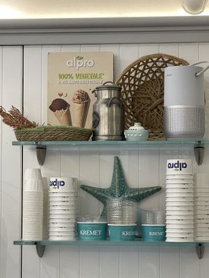   at Kremet Gelateria in Cagliari