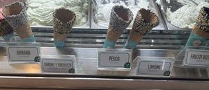   at Kremet Gelateria in Cagliari