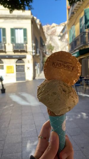  at Kremet Gelateria in Cagliari