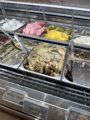   at Kremet Gelateria in Cagliari