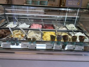   at Kremet Gelateria in Cagliari