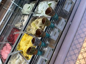   at Kremet Gelateria in Cagliari