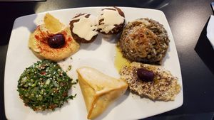 This is the vegan paquete. at La Fenicia Coyoacán in Mexico City