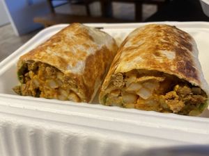 Cali burrito   at DOS PINK in Phoenix