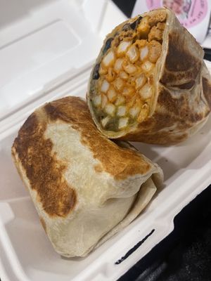 California burrito   at DOS PINK in Phoenix