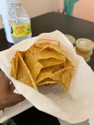 Chips I did not like  at DOS PINK in Phoenix