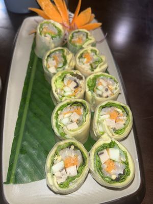 Crepe rolls  at Khai Tam in Thu Dau Mot