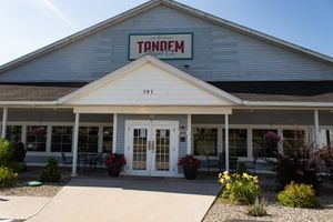 Outside of Tandem Bagel Hadley at Tandem Bagel Company in Hadley