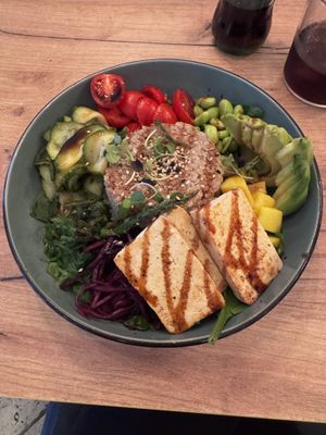 Pokebol vegano  at La Vera in Xabia