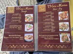   at Tamrab Thai Restaurant in Aljezur