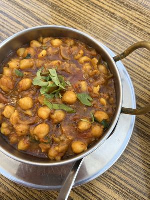 Vegan chana masala   at INDIANA JOHNS CALA DOR in Mallorca