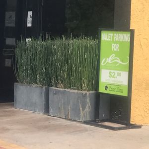 they solved the parking problem at VeStation Urban Organic Kitchen in Sherman Oaks