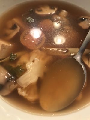 Lemongrass Soup at VeStation Urban Organic Kitchen in Sherman Oaks