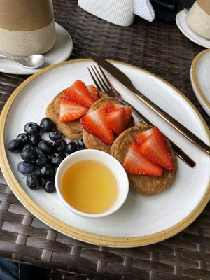 Panqueques  at Bloom Cafe in Lima