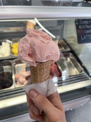 Orange and cardamom  at Da Nonno Carletto in Udine