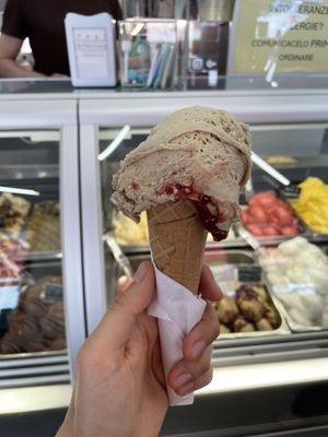 Pistacchio lampone  at Da Nonno Carletto in Udine