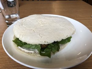   at Be Happy Café in Punta Arenas