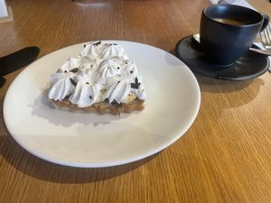 Banoffee pie 4 500  at Be Happy Café in Punta Arenas