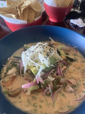 Achachille vegan  at Nativo Restaurante in Flores