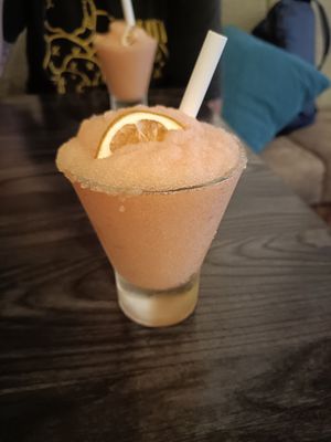 Frozen margaritas are always good! at Taco Medic - Quay Street in Auckland