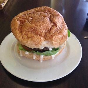 Vegan Burger! at Woods Bio Marche in Petaling Jaya