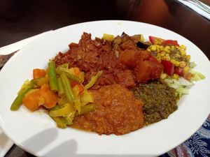 Koolhydraatarm, op verzoek! at Vegan Africa in Gouda