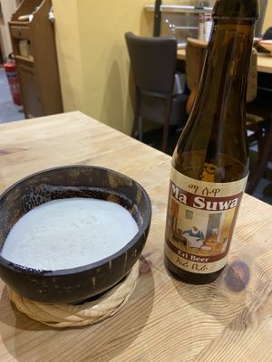 ‘Moeder’ bier  at Vegan Africa in Gouda