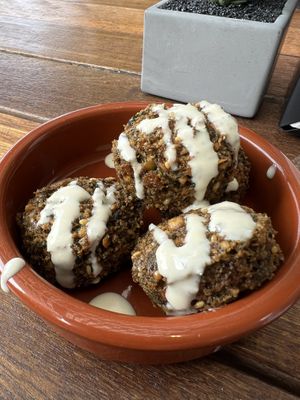 Falafels (vegan)  at Falafels Vegetarian Kitchen in Mermaid Waters