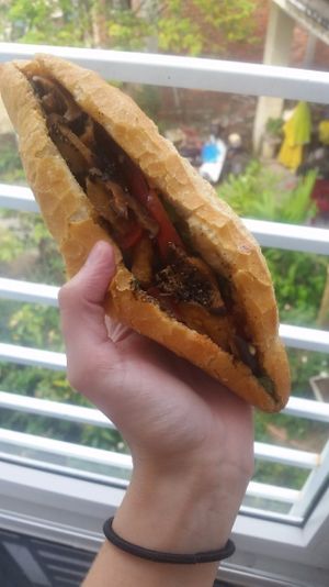 The best banh mi I've eaten!!! at Minh Hien in Hoi An