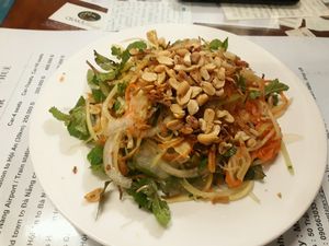 Papaya Salad at Minh Hien in Hoi An