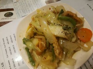 Sauteed veg curry at Minh Hien in Hoi An