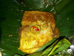 Stuffed tofu with veggies at Minh Hien in Hoi An