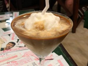 Iced Coco Coffee at Minh Hien in Hoi An