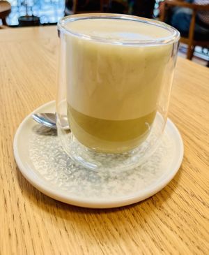 Matcha latte  at UMMY - უმმი in Tbilisi