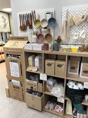 recycling station  at Re-feel With You - 리필위드유 in Gunpo