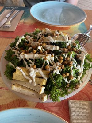 Salad   at Sajorami Beach in Barbate
