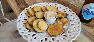 Auberginen gebraten at Taverna Adonis in Kassandra