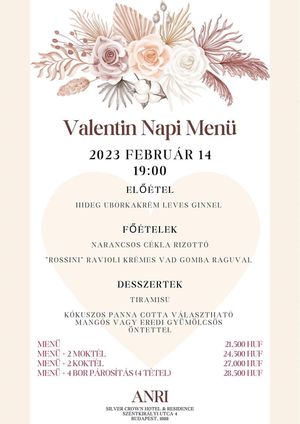 Event details here: https://facebook.com/events/s/vegan-valentin-napi-menu-terme/717002483285771/ #Veganuary at ANRI in Budapest