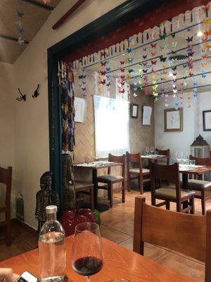 Inside  at Caliu in Berga