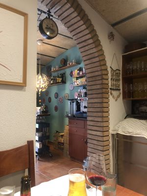 Inside  at Caliu in Berga