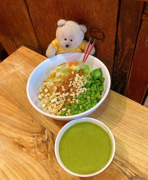 Yummy tea rice  at Lotus Vegetarian Kitchen 素悟 - VivoCity in Central Singapore