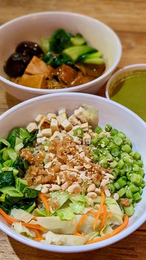 Thunder Tea Rice at Lotus Vegetarian Kitchen 素悟 - VivoCity in Central Singapore