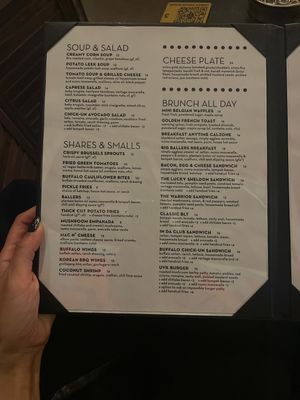 Menu   at Urban Vegan Roots in Queens