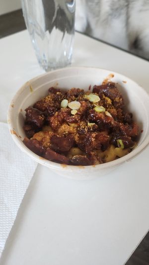 Mac N Cheese #Veganuary at Urban Vegan Roots in Queens